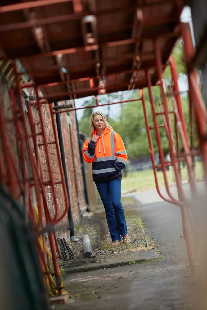 Hi-Vis Kapuzen Sweater