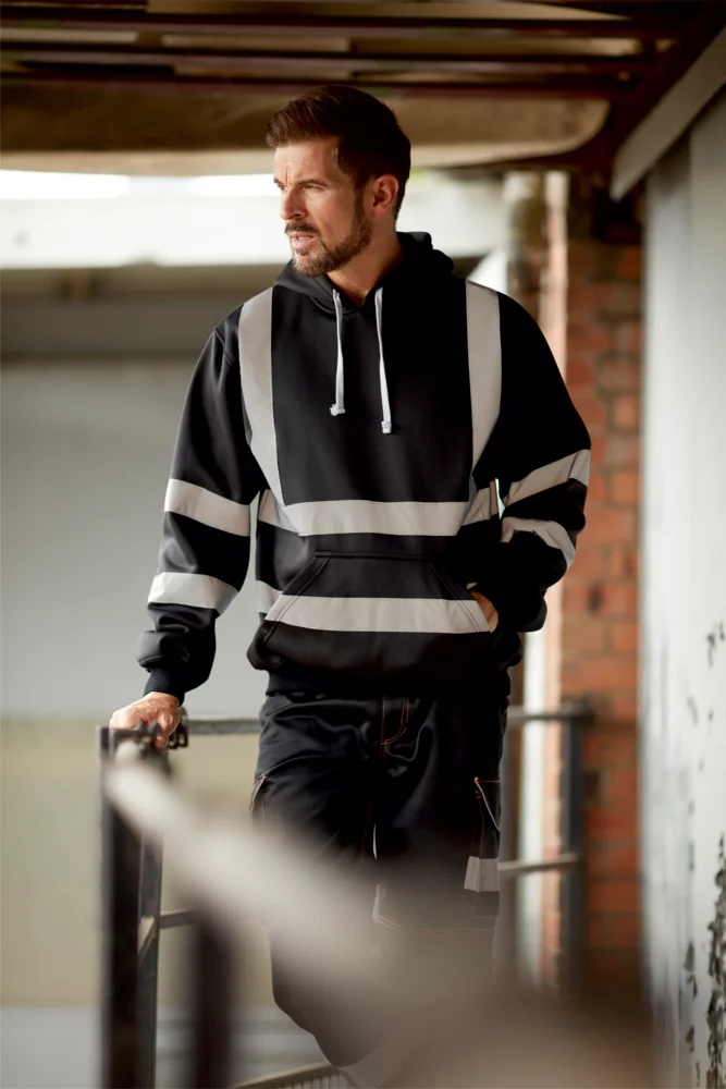 Hi-Vis Kapuzen Sweater