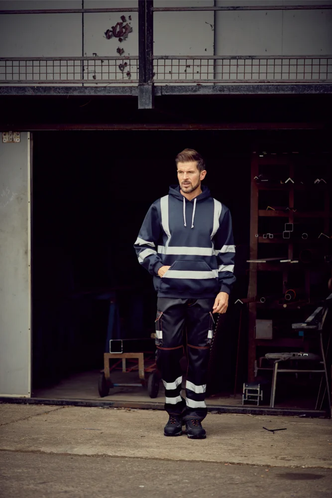 Hi-Vis Kapuzen Sweater