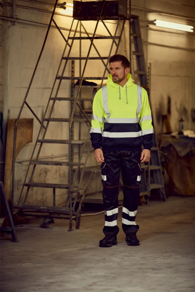 Hi-Vis Kapuzen Sweater