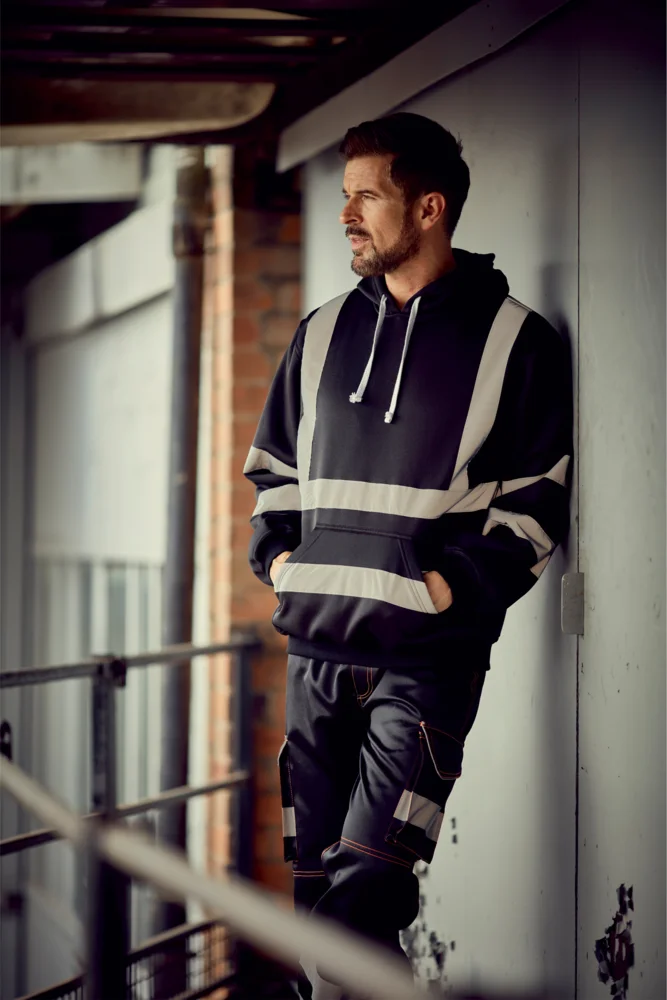 Hi-Vis Kapuzen Sweater