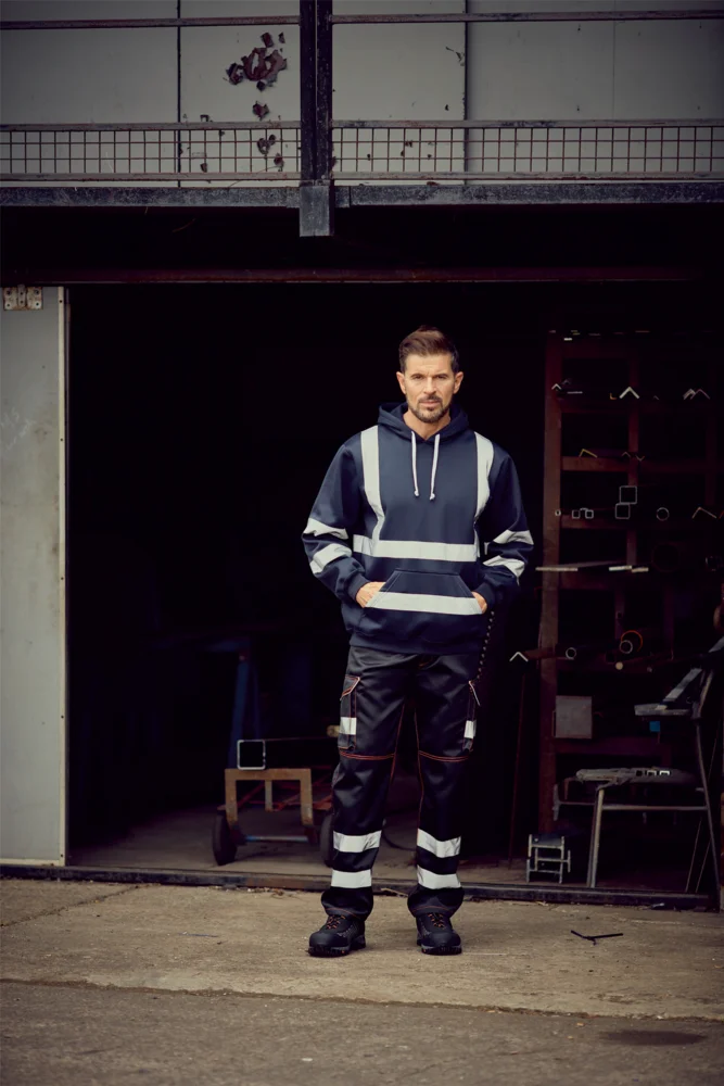 Hi-Vis Kapuzen Sweater