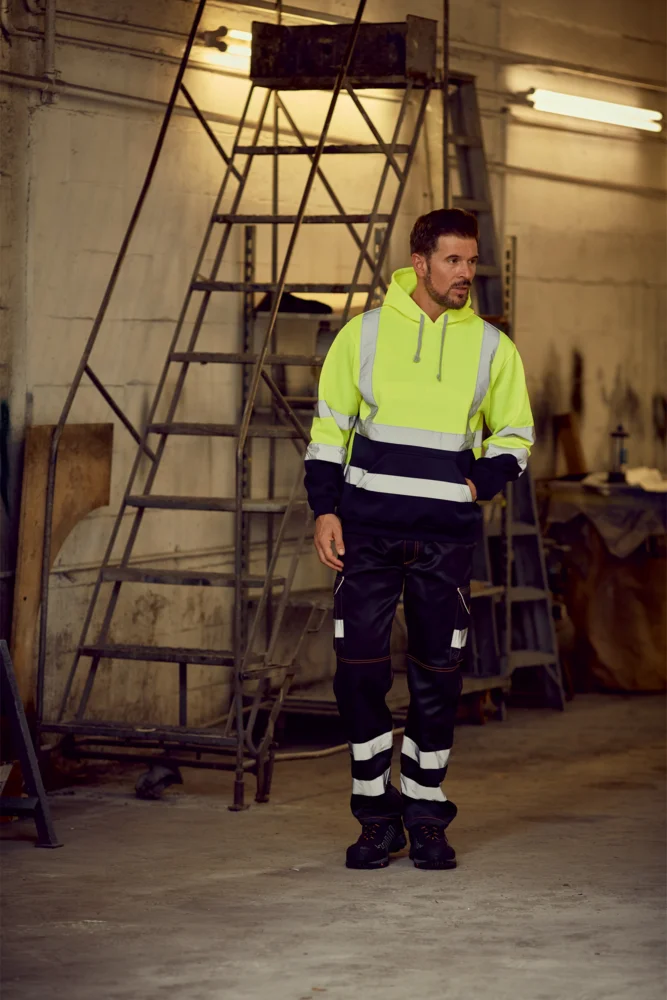Hi-Vis Kapuzen Sweater