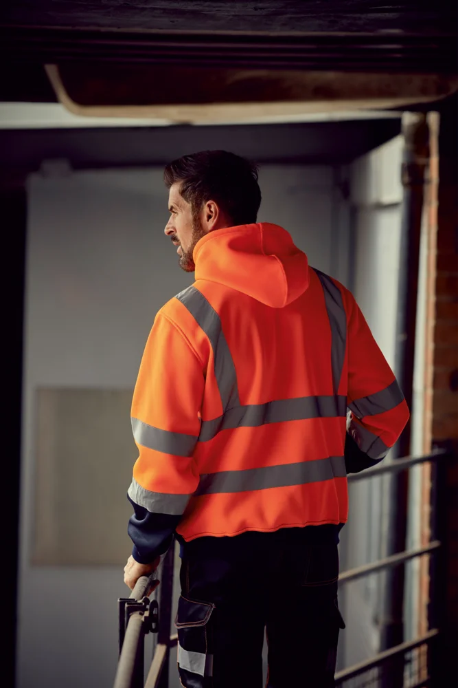 Hi-Vis Kapuzen Sweater