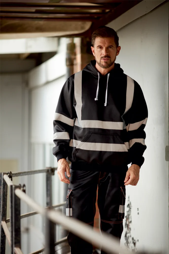Hi-Vis Kapuzen Sweater
