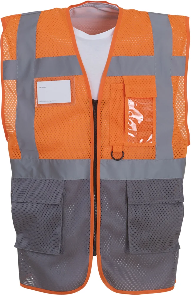 Hi-Vis Mesh Warnweste