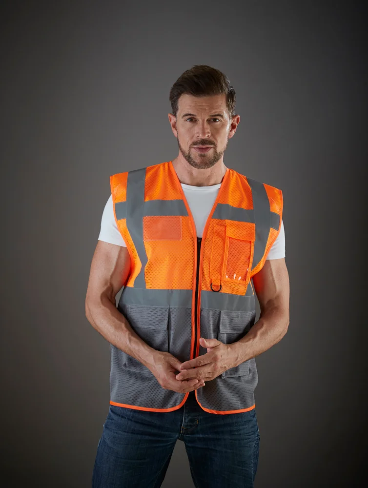 Hi-Vis Mesh Warnweste