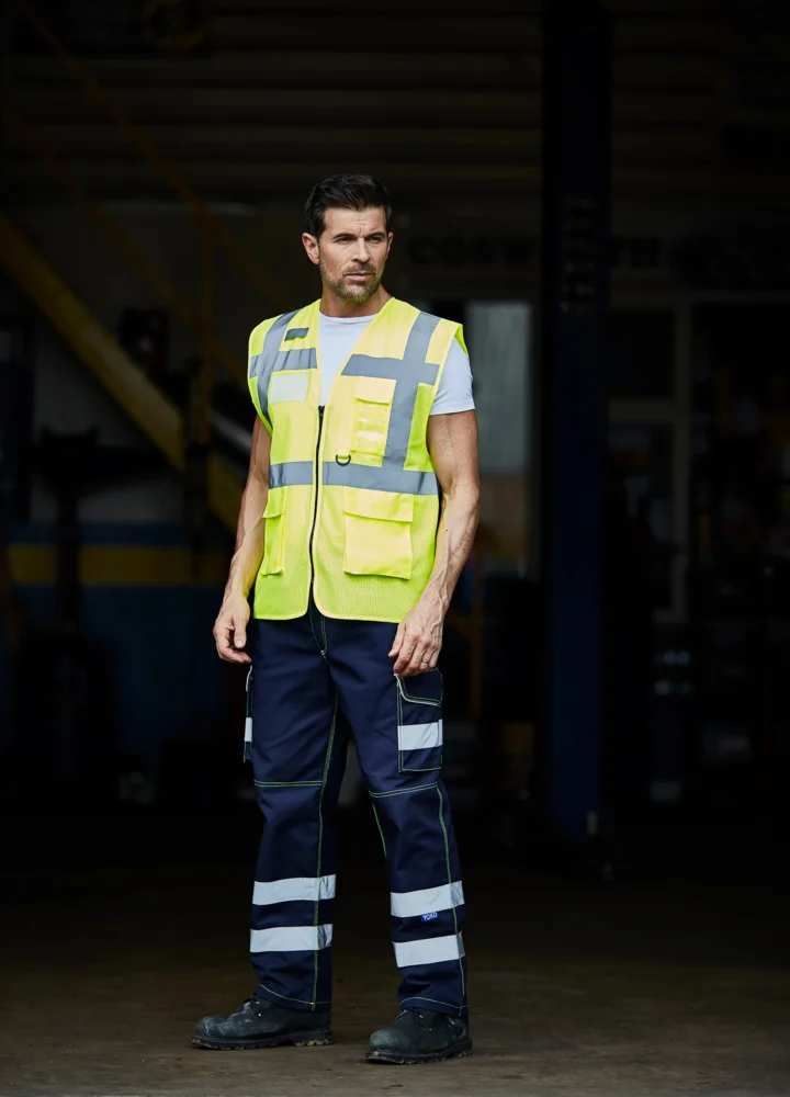 Hi-Vis Mesh Warnweste