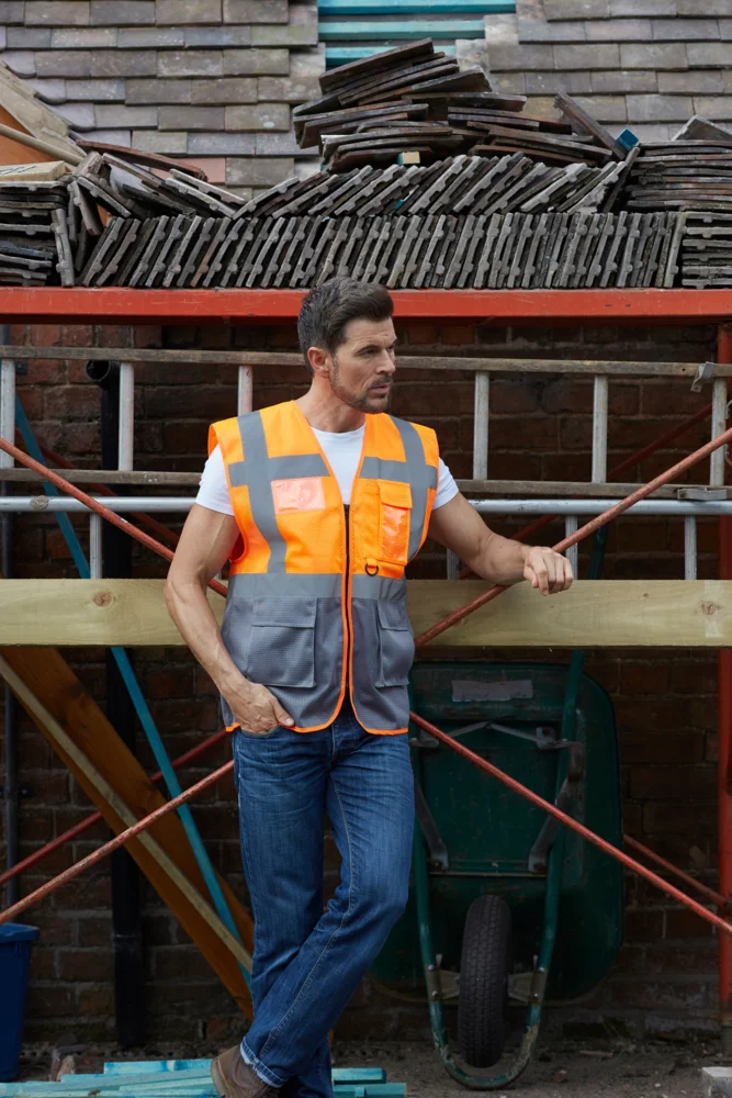 Hi-Vis Mesh Warnweste