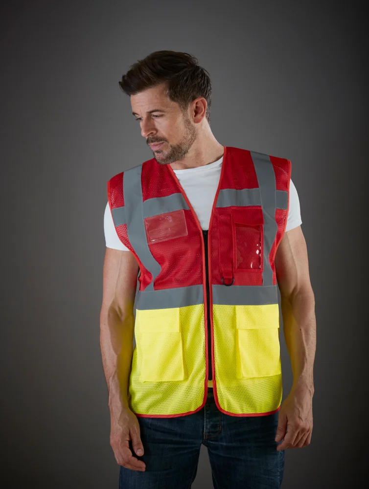 Hi-Vis Mesh Warnweste