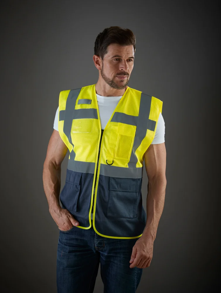 Hi-Vis Mesh Warnweste
