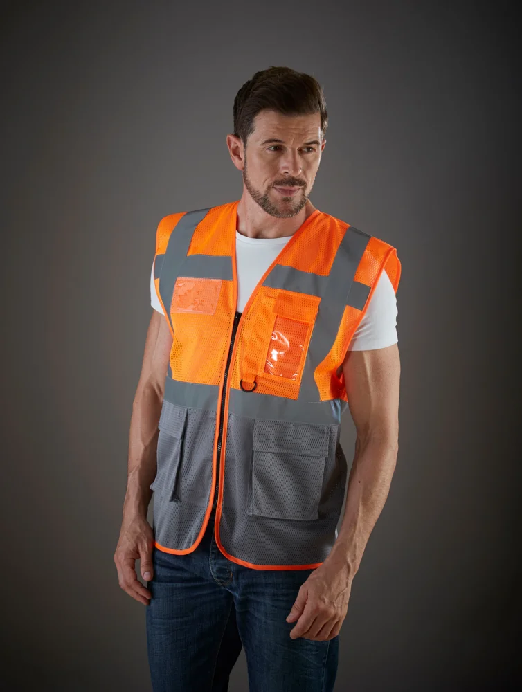 Hi-Vis Mesh Warnweste