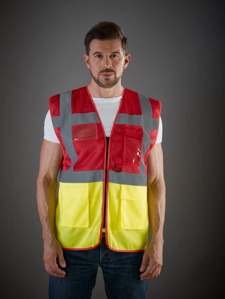 Hi-Vis Mesh Warnweste