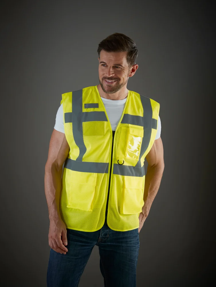 Hi-Vis Mesh Warnweste