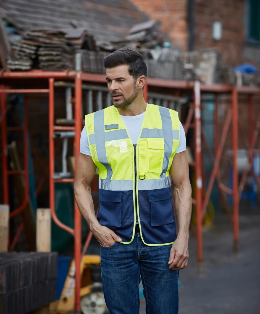Hi-Vis Mesh Warnweste