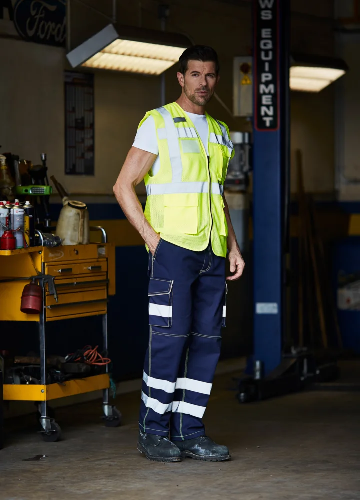 Hi-Vis Mesh Warnweste