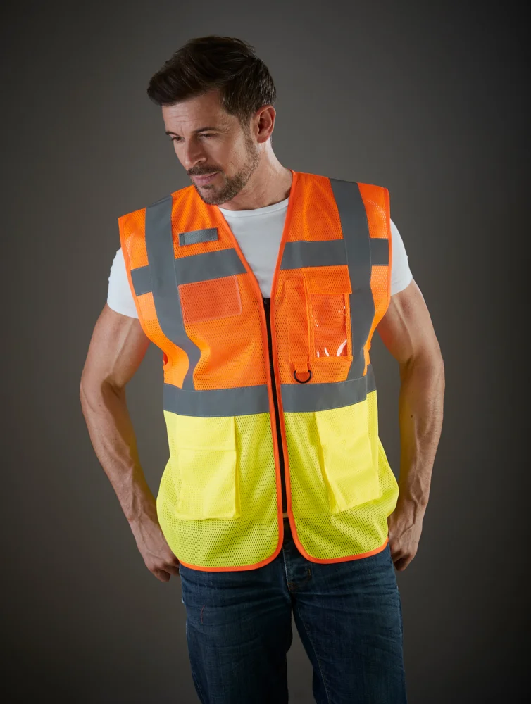 Hi-Vis Mesh Warnweste