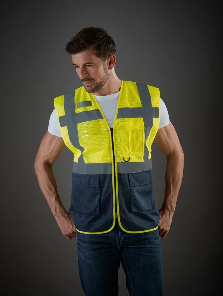 Hi-Vis Mesh Warnweste