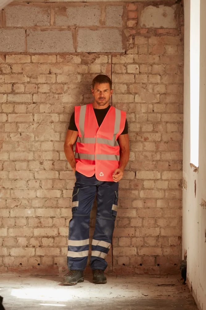 Hi-Vis Mesh Warnweste
