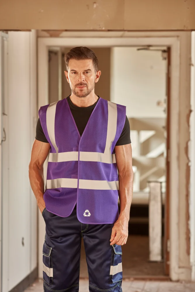 Hi-Vis Mesh Warnweste