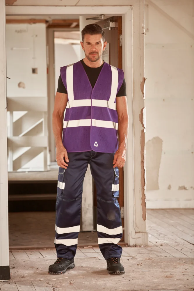 Hi-Vis Mesh Warnweste