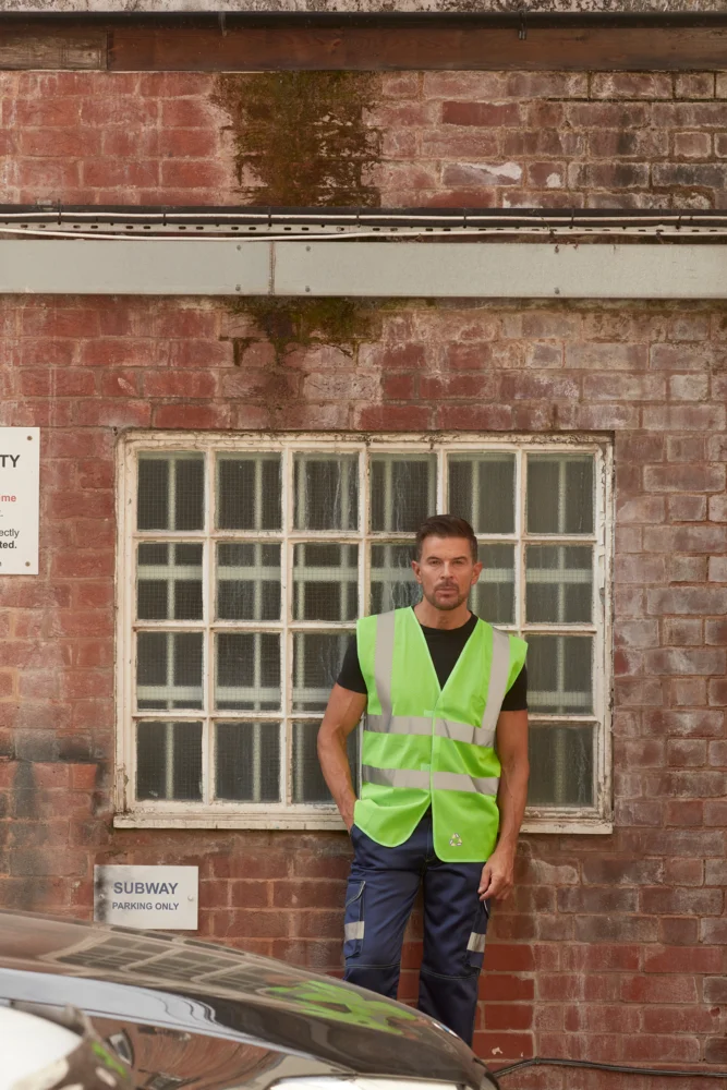 Hi-Vis Mesh Warnweste