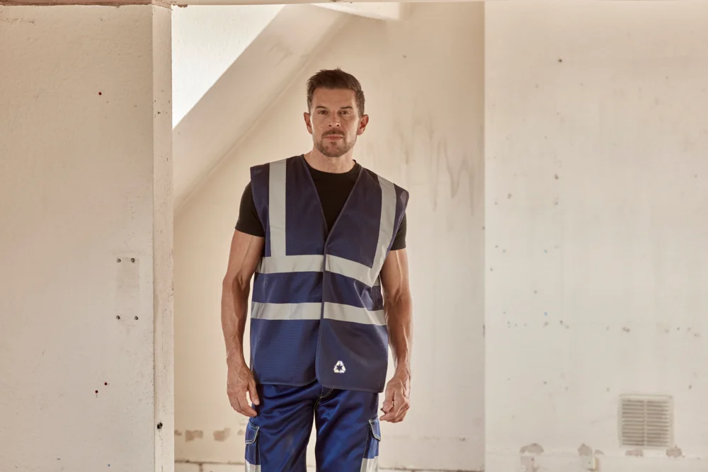 Hi-Vis Mesh Warnweste
