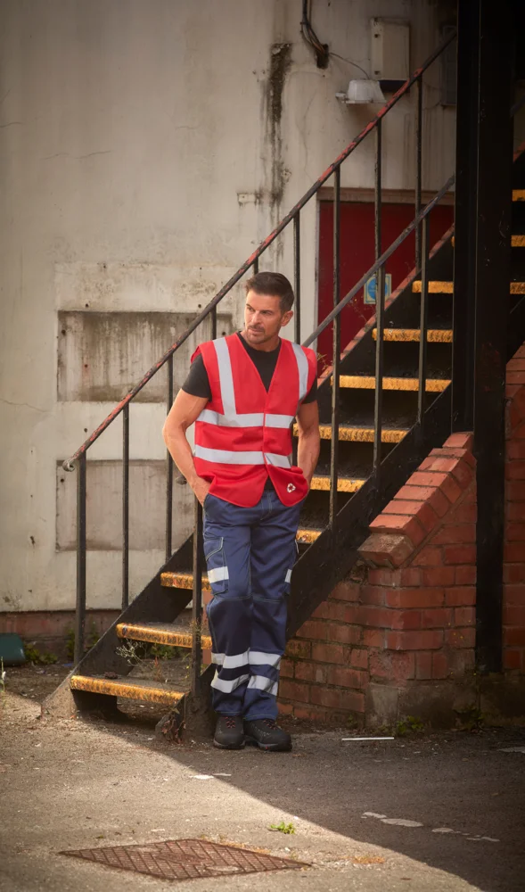 Hi-Vis Mesh Warnweste