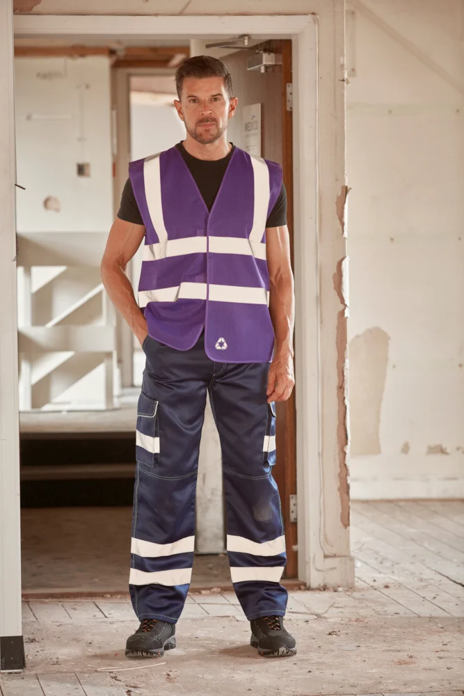 Hi-Vis Mesh Warnweste