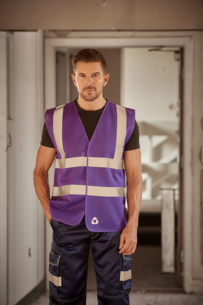 Hi-Vis Mesh Warnweste