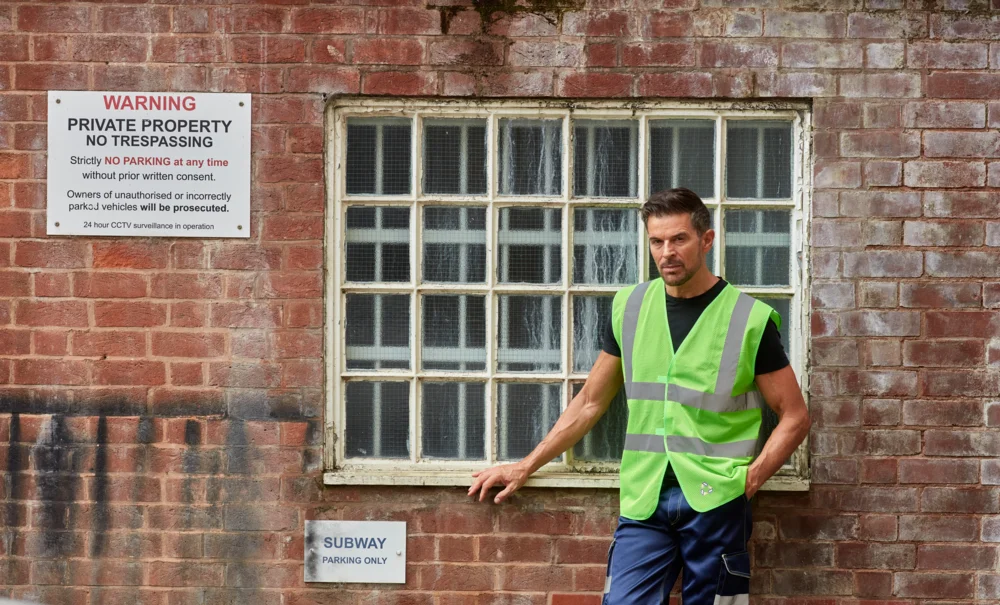 Hi-Vis Mesh Warnweste