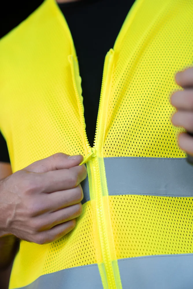 Hi-Vis Mesh Warnweste