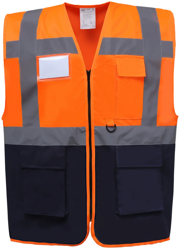 Hi-Vis Multifunktionsweste