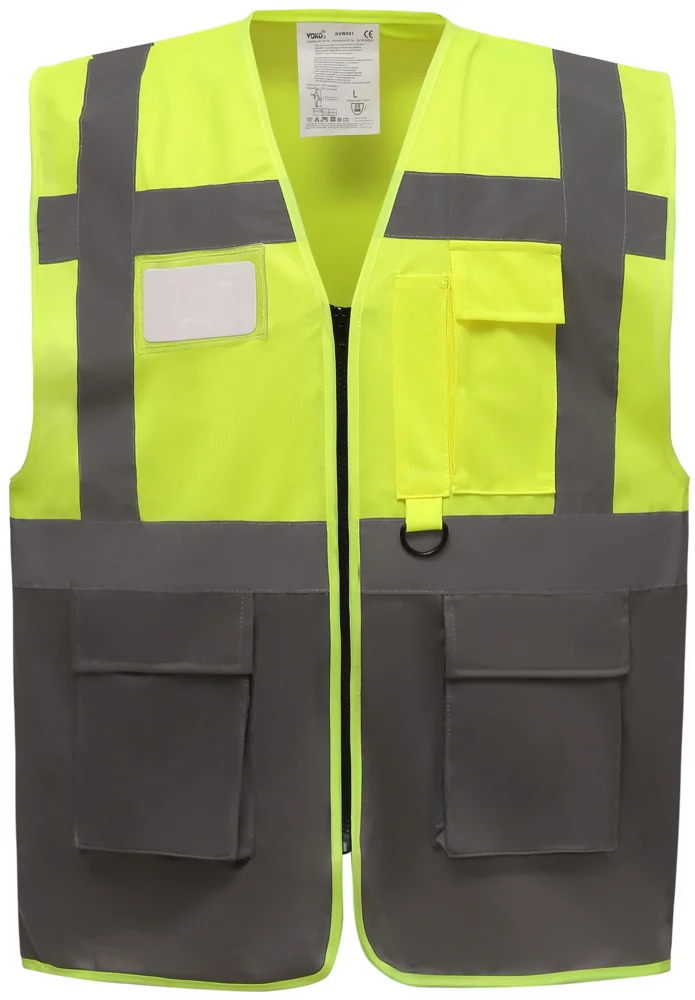 Hi-Vis Multifunktionsweste
