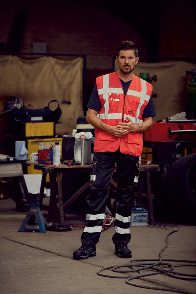 Hi-Vis Multifunktionsweste