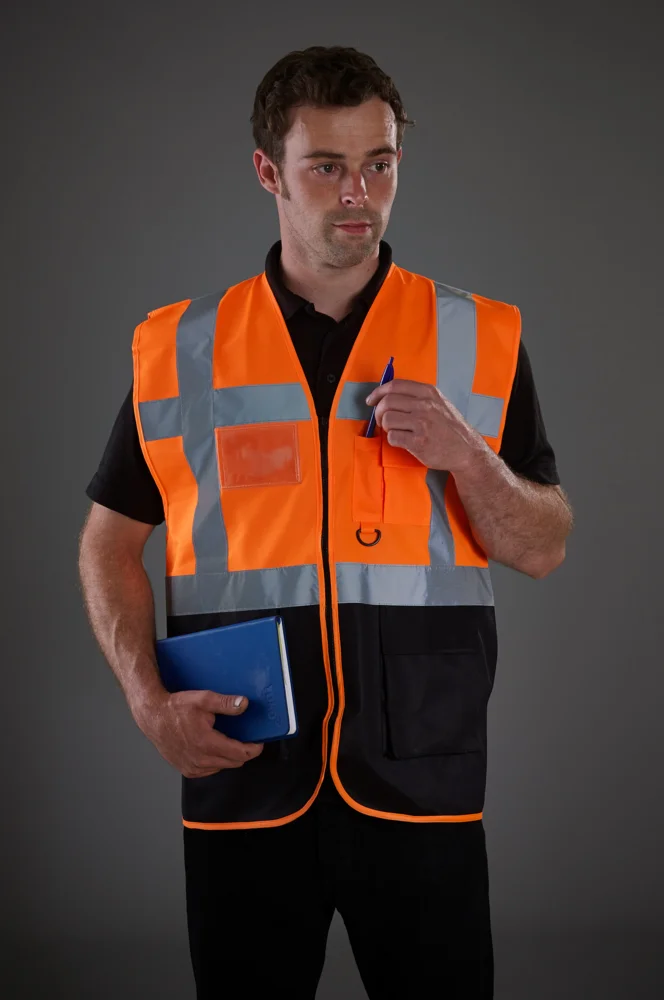 Hi-Vis Multifunktionsweste
