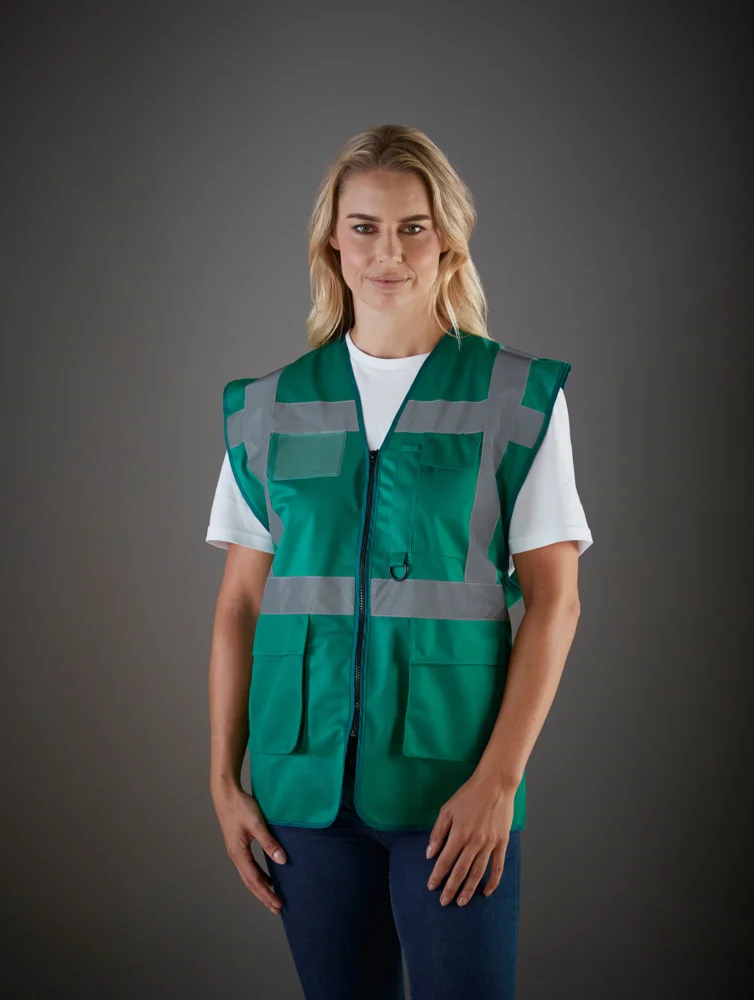 Hi-Vis Multifunktionsweste
