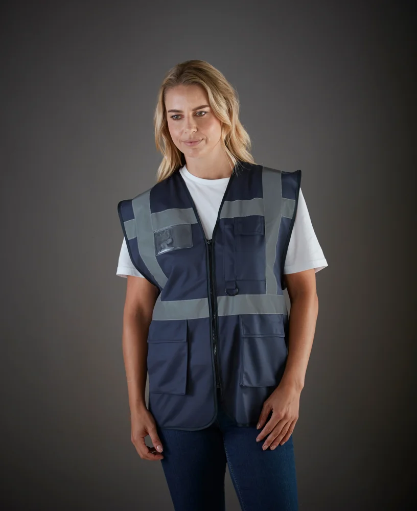 Hi-Vis Multifunktionsweste