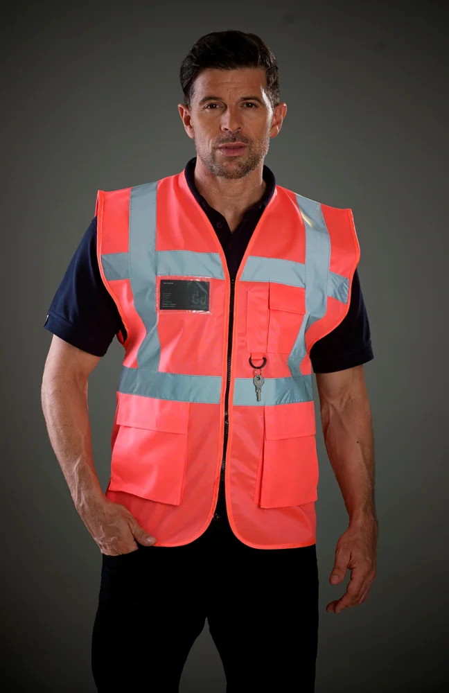 Hi-Vis Multifunktionsweste