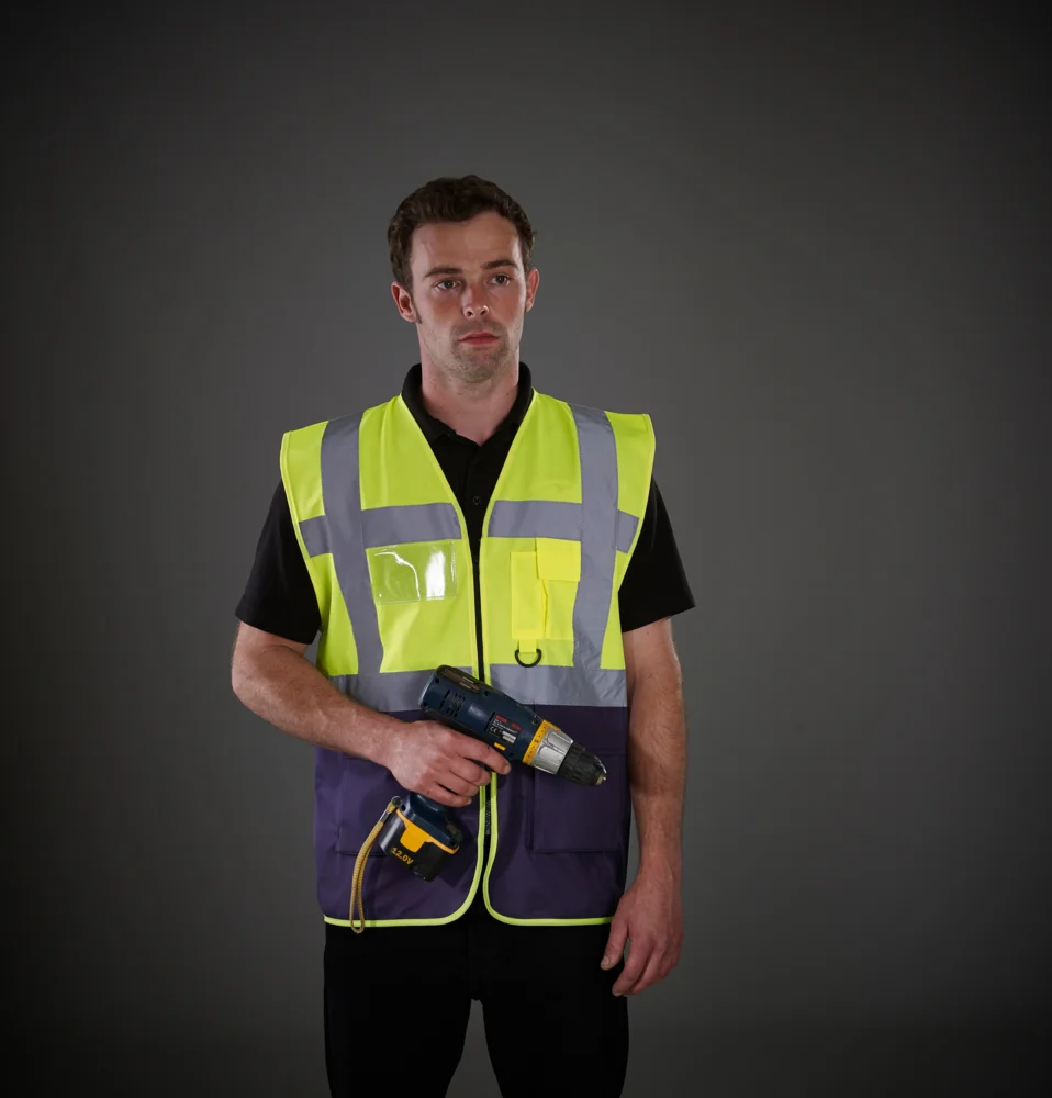 Hi-Vis Multifunktionsweste