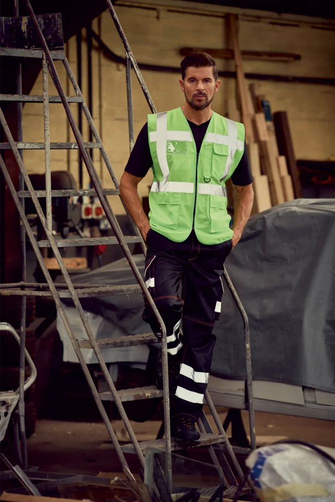 Hi-Vis Multifunktionsweste