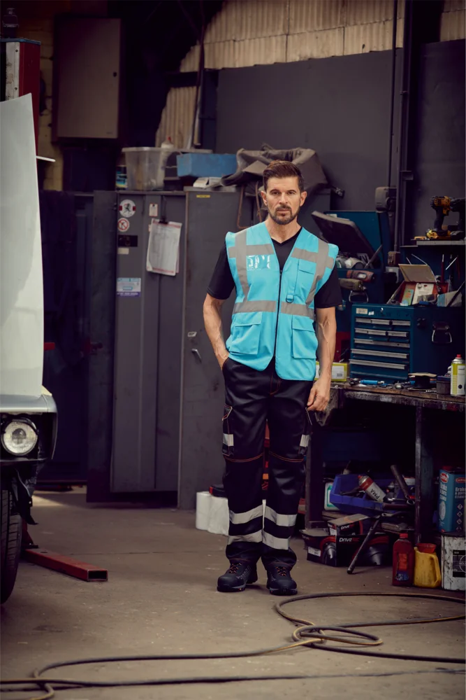 Hi-Vis Multifunktionsweste