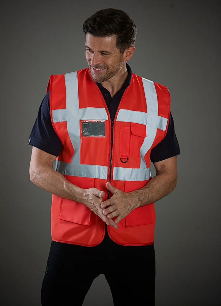 Hi-Vis Multifunktionsweste