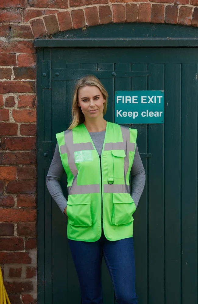 Hi-Vis Multifunktionsweste