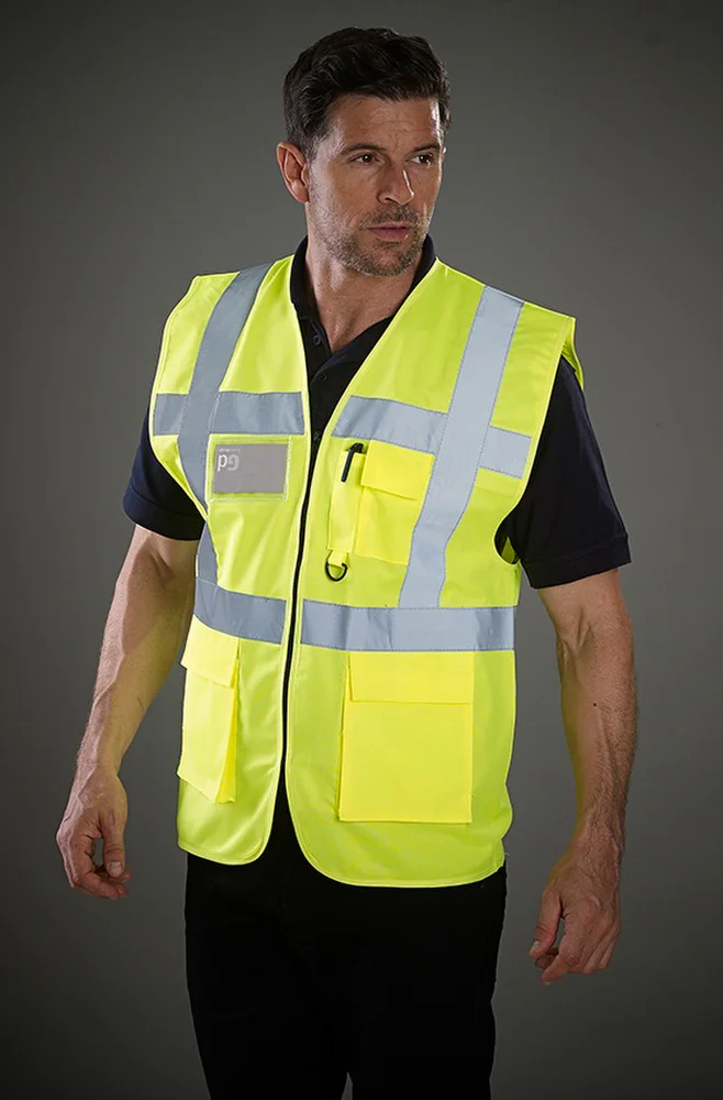 Hi-Vis Multifunktionsweste