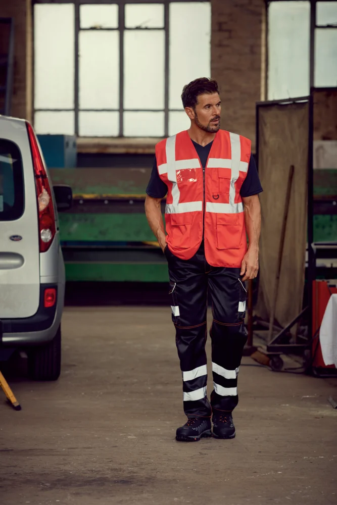Hi-Vis Multifunktionsweste