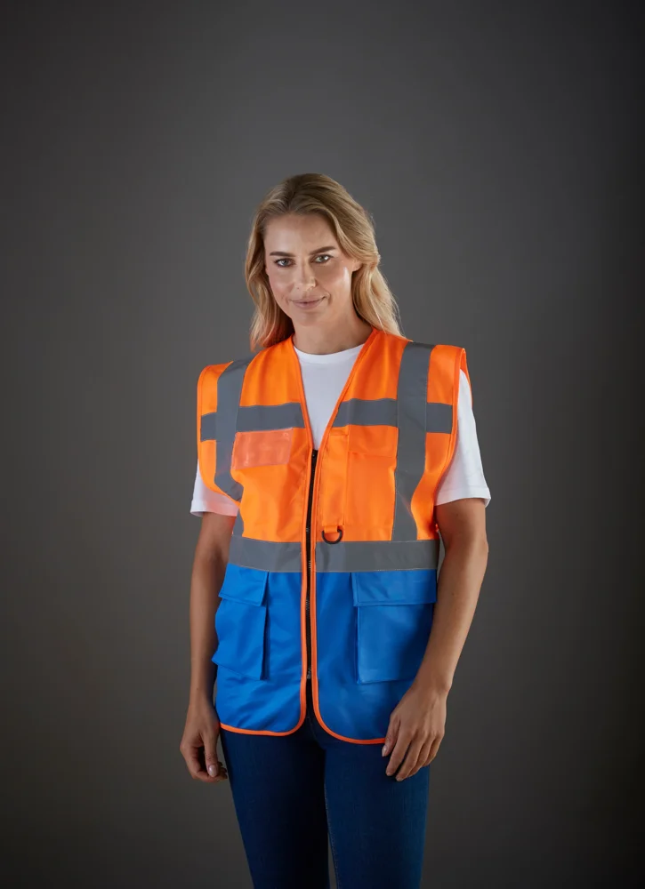 Hi-Vis Multifunktionsweste