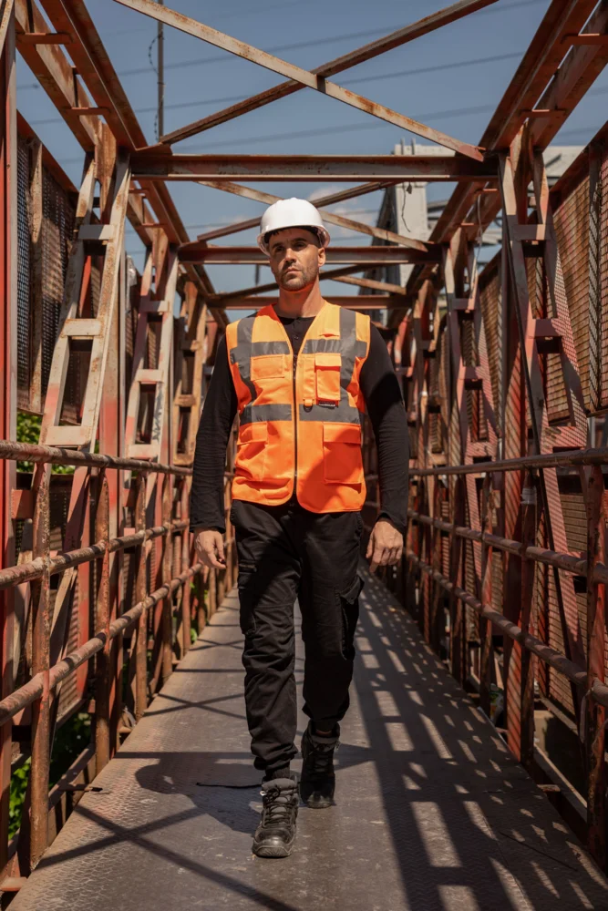 Hi-Vis Multifunktionsweste