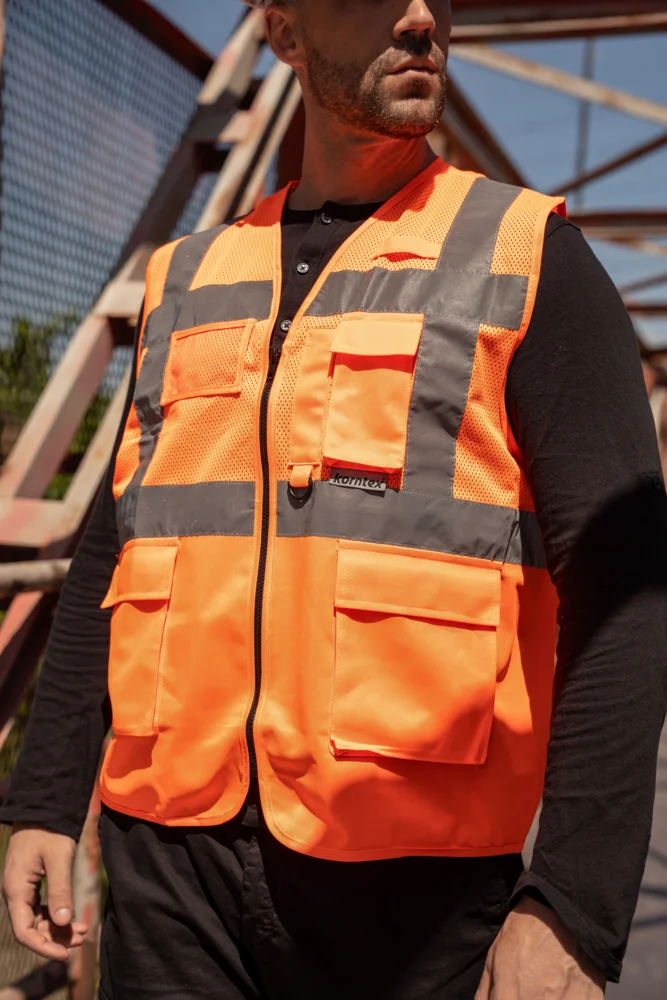 Hi-Vis Multifunktionsweste