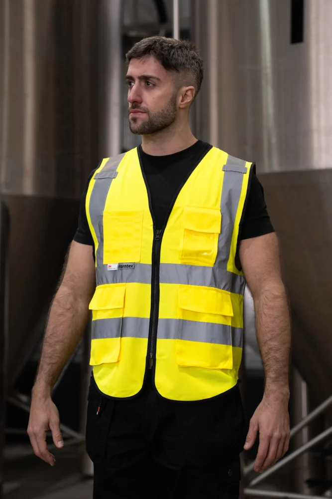 Hi-Vis Multifunktionsweste